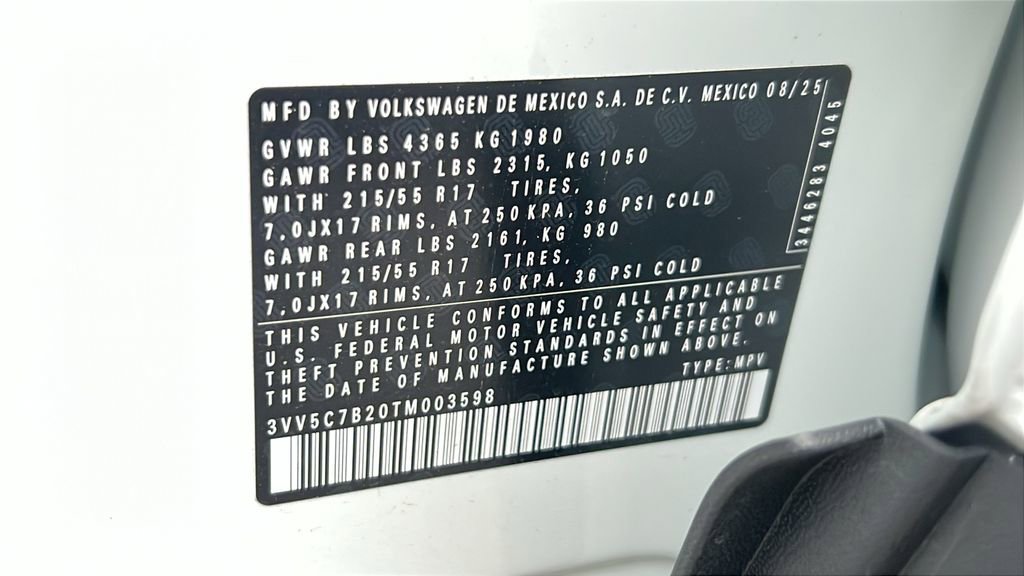 New 2026 Volkswagen Taos S image 31