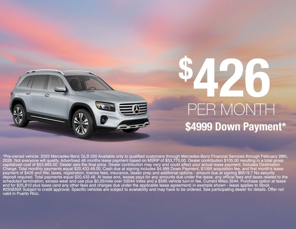 Certified 2025 Mercedes-Benz GLB 250 4MATIC image 3