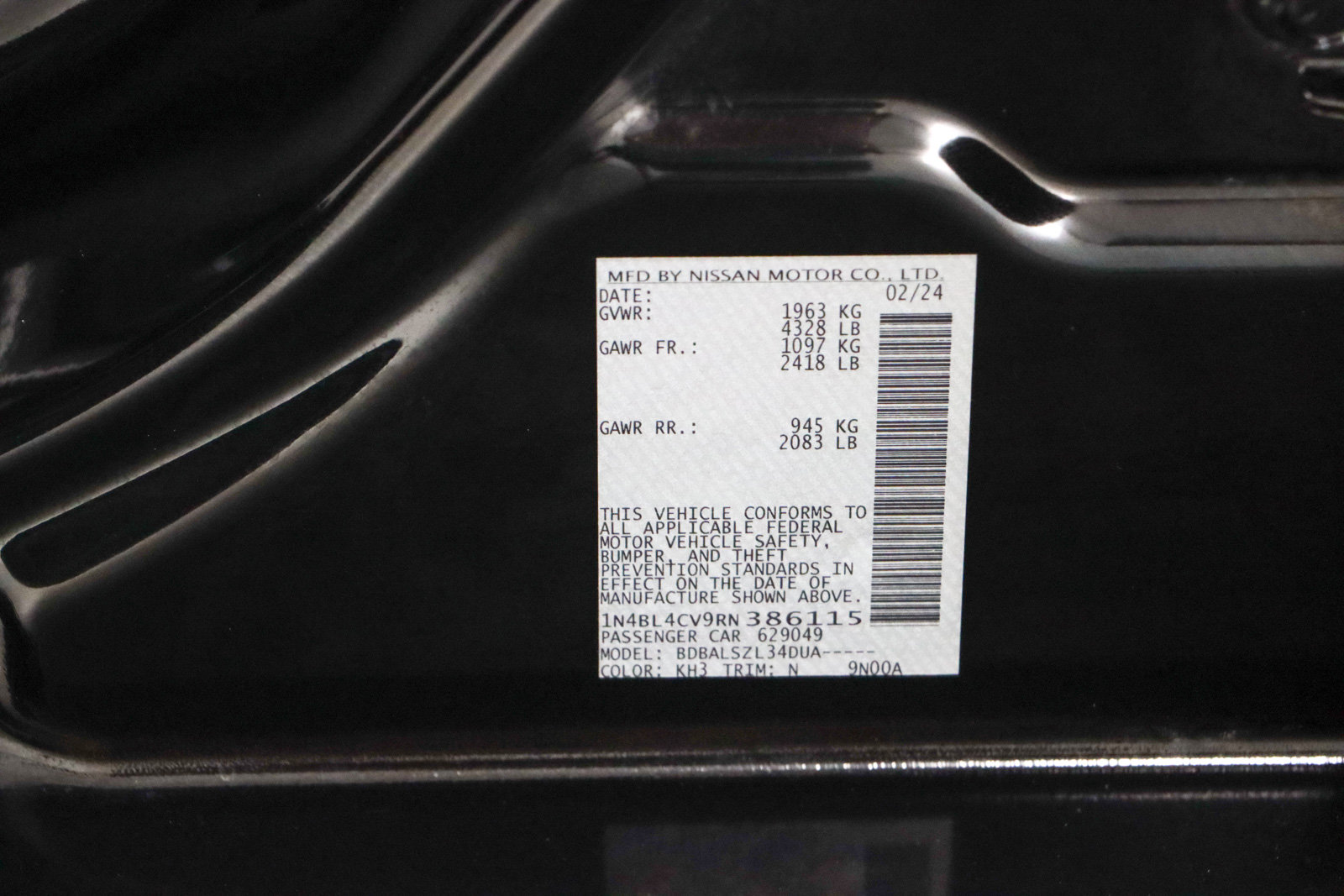 Used 2024 Nissan Altima 2.5 SR image 30