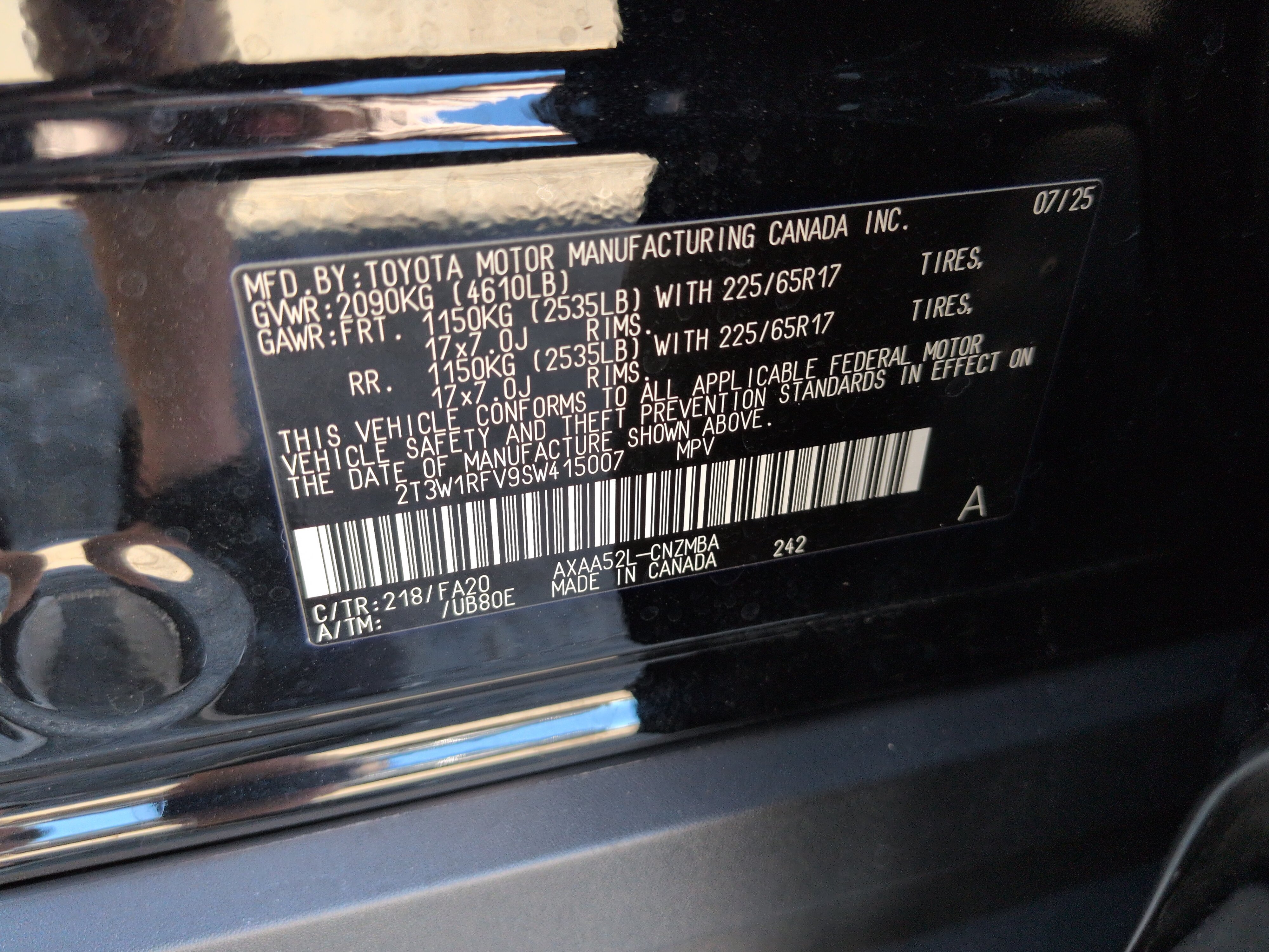Used 2025 Toyota RAV4 XLE w/ Convenience Package FWD image 28