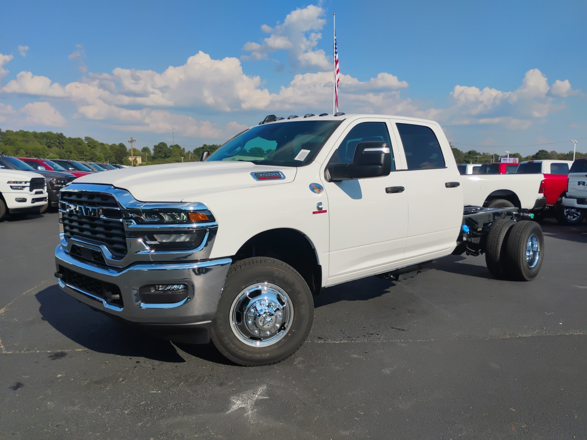 New 2026 RAM 3500 Tradesman w/ Chrome Appearance Group A