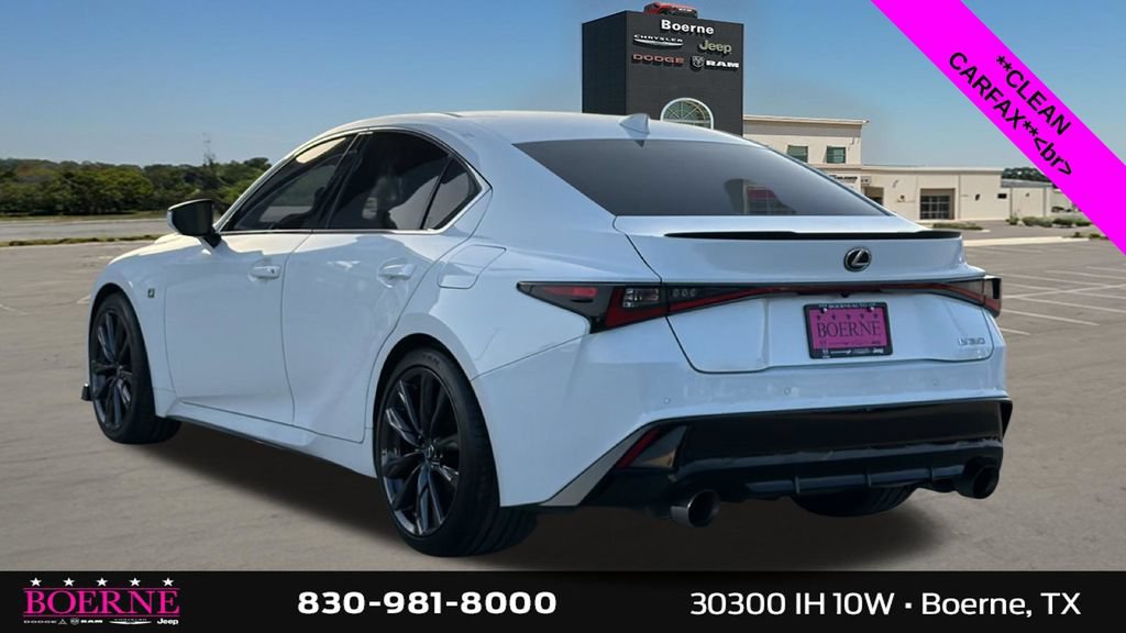 Used 2023 Lexus IS 350 F Sport w/ Memory Package RWD image 5