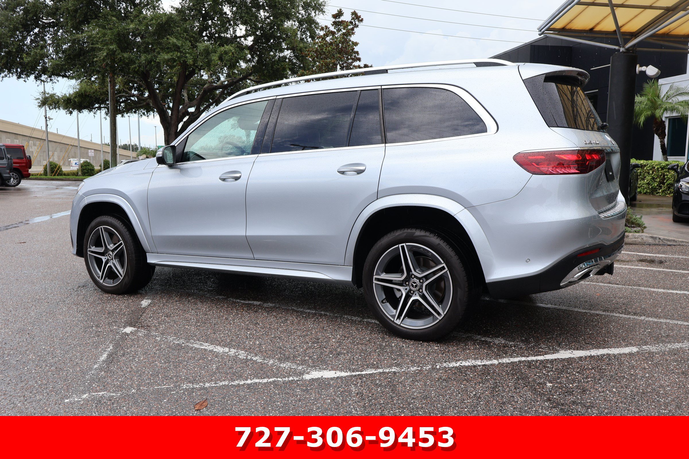 Certified 2025 Mercedes-Benz GLS 450 4MATIC w/ AMG Line Exterior image 7
