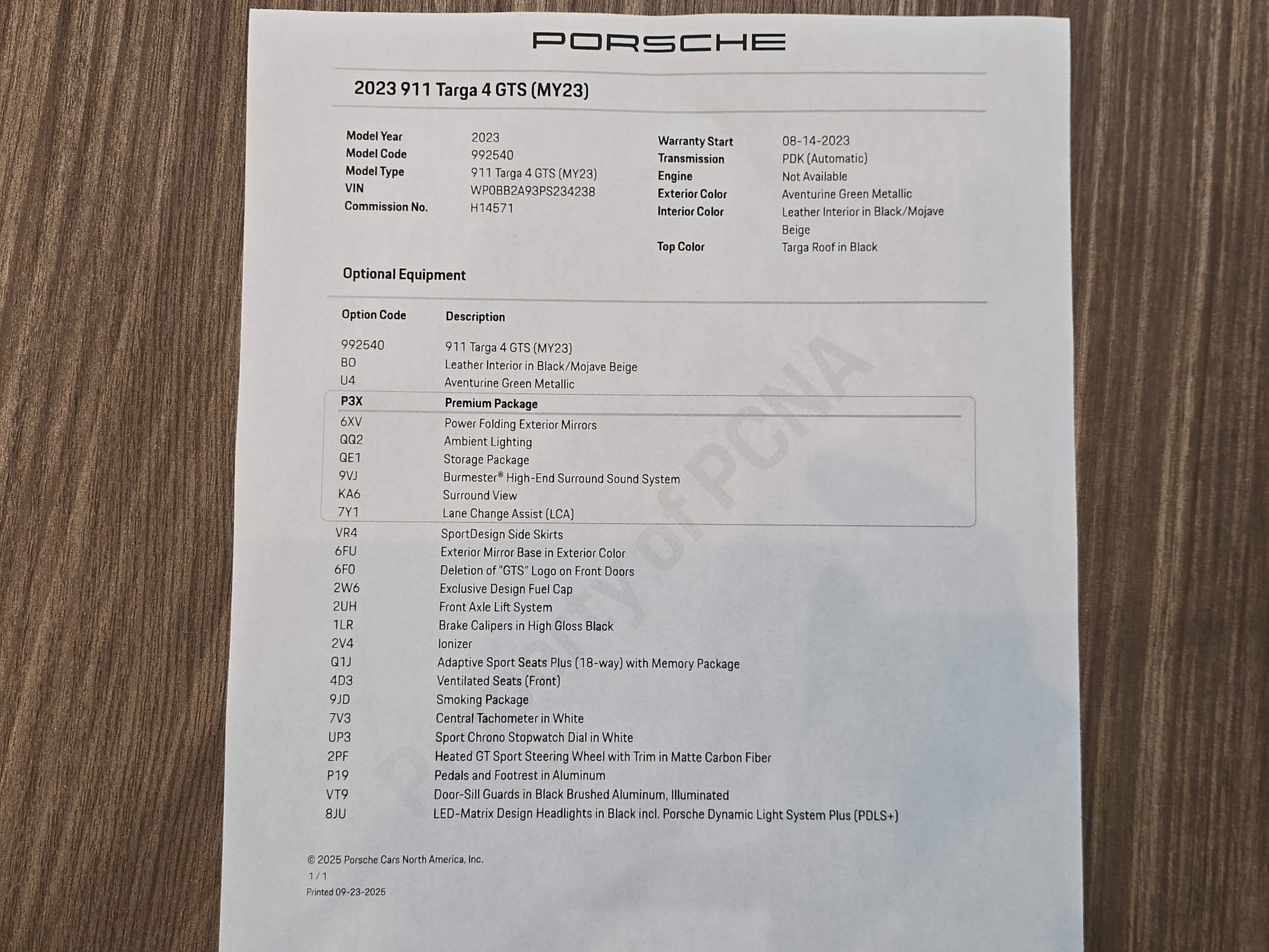 Certified 2023 Porsche 911 Targa 4 GTS image 29