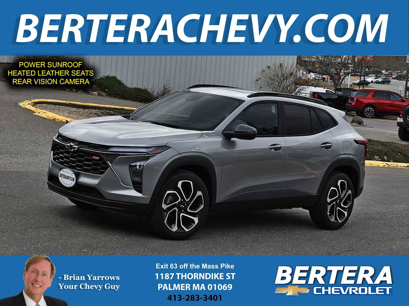 Used 2025 Chevrolet Trax RS w/ Sunroof Package video 1