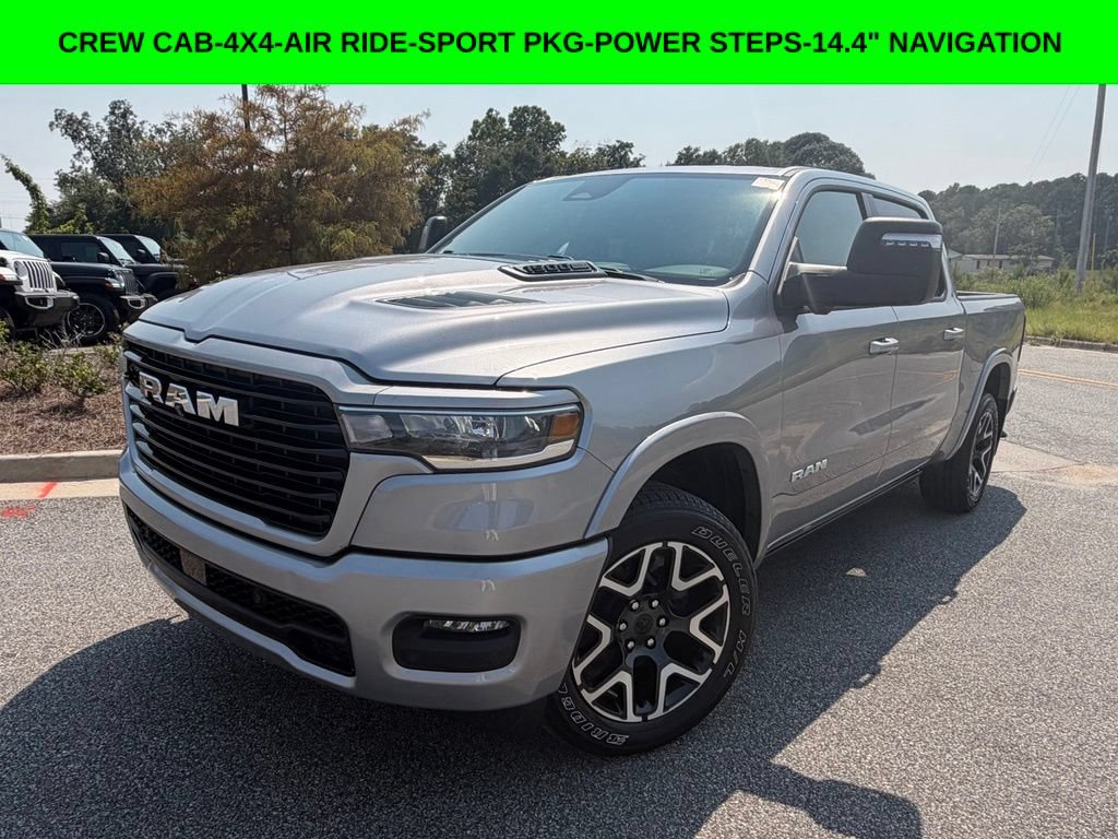 Used 2025 RAM 1500 Laramie w/ Advanced Safety Group II AWD/4WD image 1