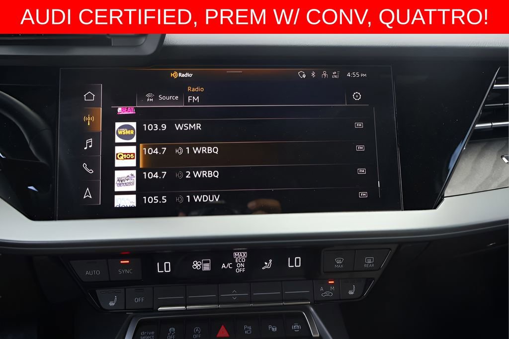 Used 2025 Audi A3 2.0T Premium w/ Convenience Package AWD/4WD image 21