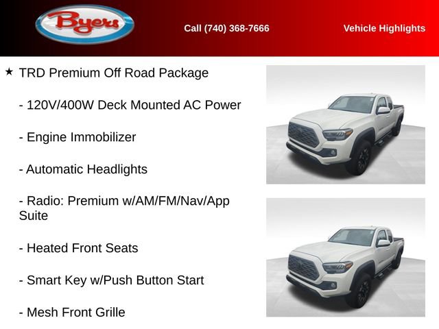 Used 2021 Toyota Tacoma TRD Off-Road w/ TRD Premium Off Road Package image 11