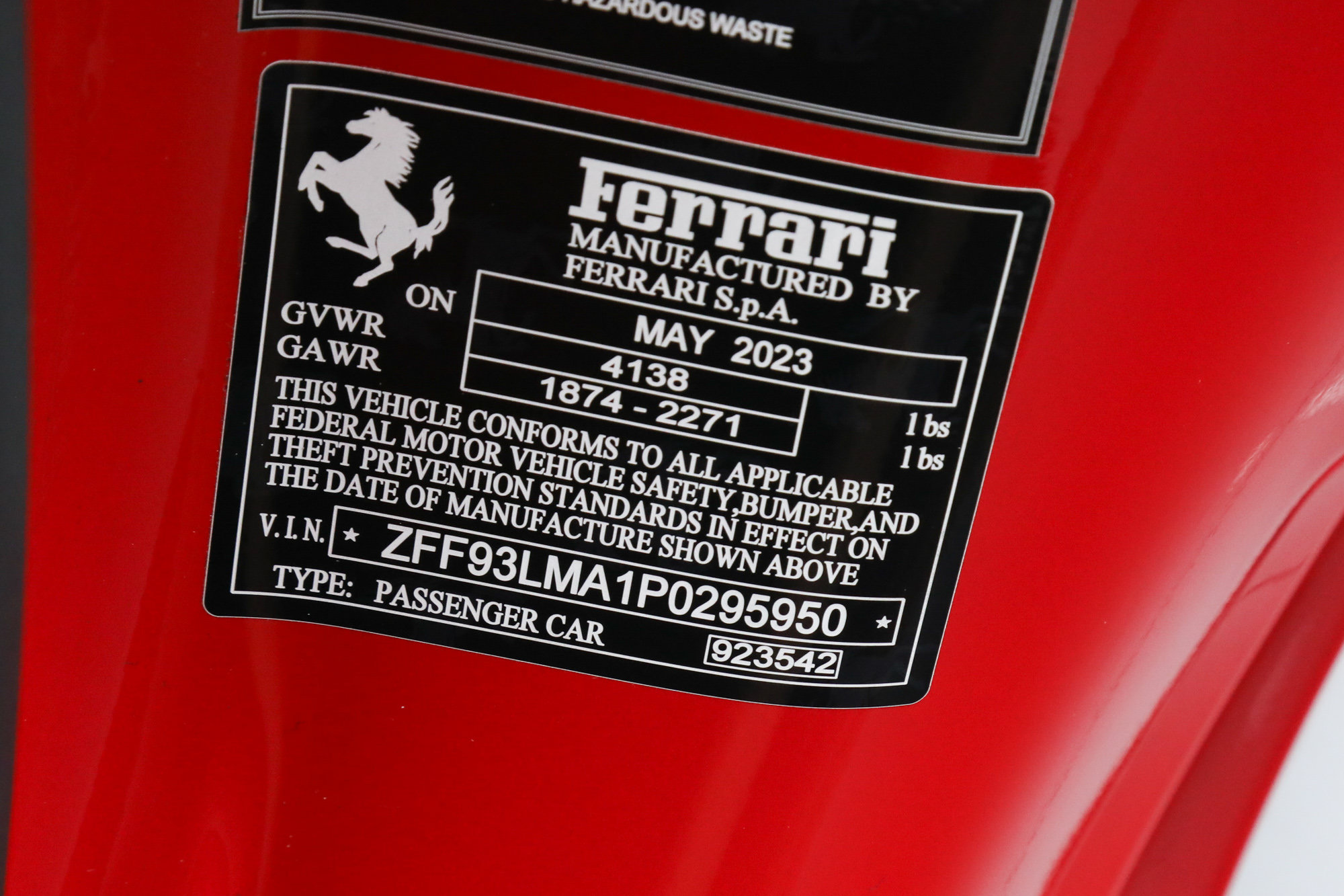 Certified 2023 Ferrari F8 Tributo RWD image 43