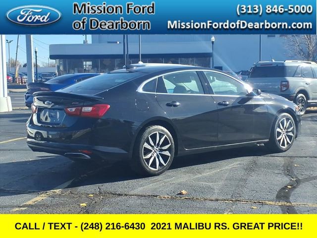 Used 2021 Chevrolet Malibu RS w/ LPO, Convenience Package 2 image 8