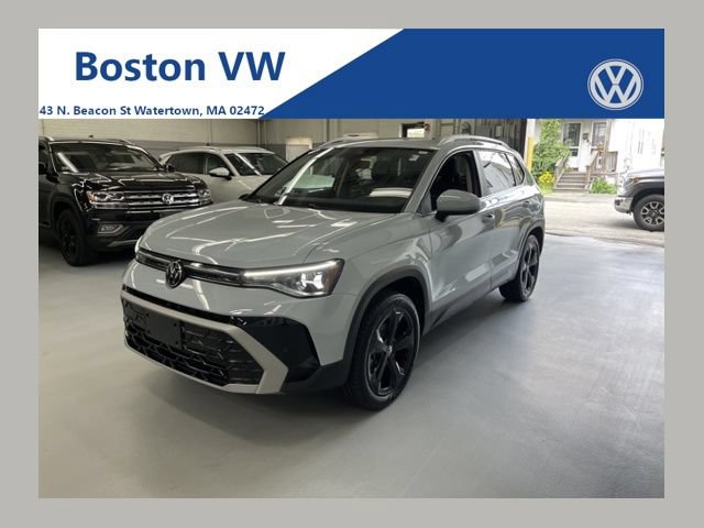 Used 2025 Volkswagen Taos SEL w/ Black Wheel Plus Package AWD/4WD image 1