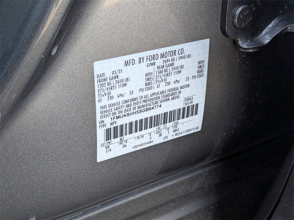 Used 2025 Ford Explorer Platinum w/ LUX Leather Package image 41