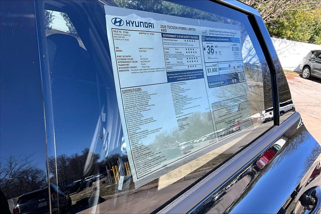 New 2026 Hyundai Tucson Limited image 16