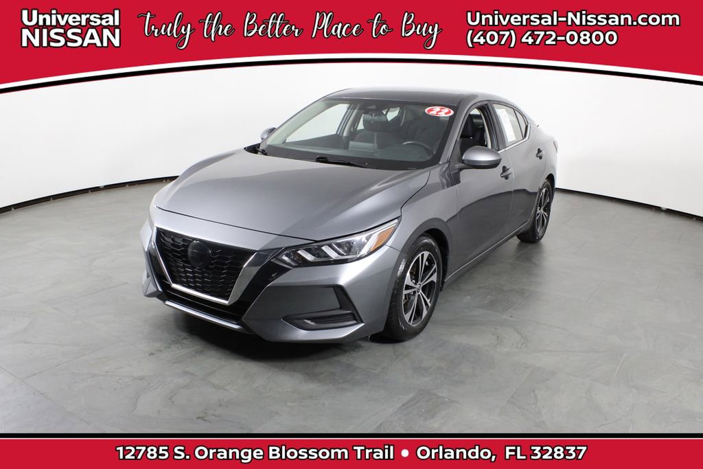 Used 2022 Nissan Sentra SV w/ All-Weather Package FWD image 1