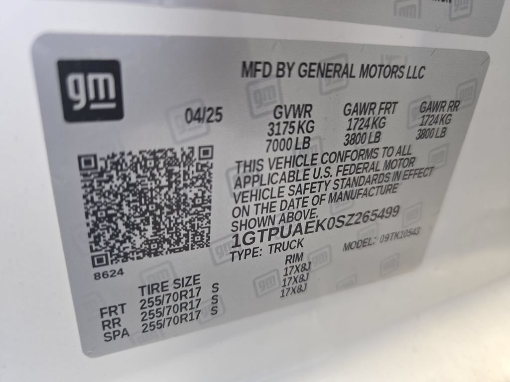 Used 2025 GMC Sierra 1500 Pro w/ Pro Value Package AWD/4WD image 39