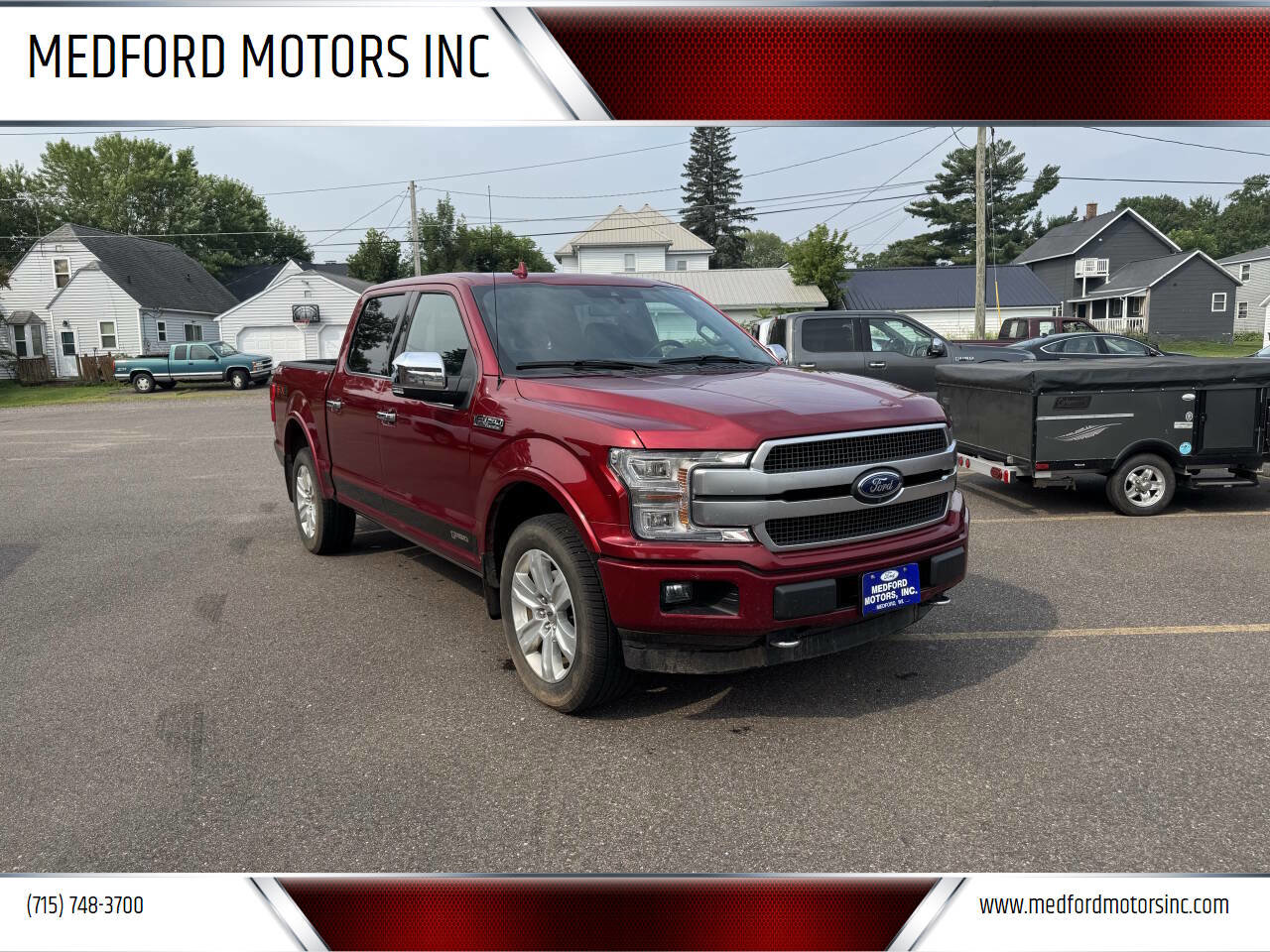 Used 2019 Ford F150 Platinum w/ Equipment Group 701A Luxury image 2