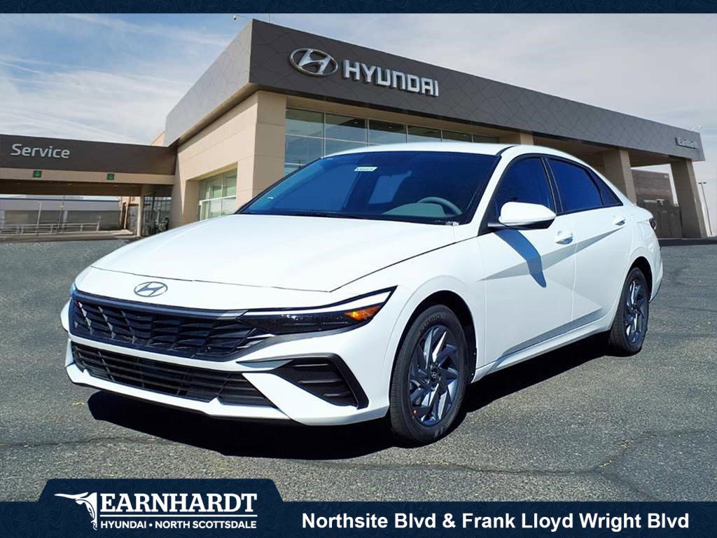 New 2026 Hyundai Elantra Blue