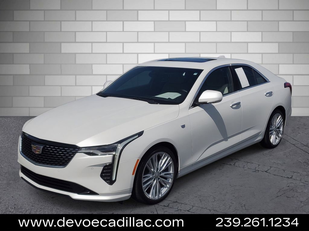 Certified 2023 Cadillac CT4 Premium Luxury w/ Technology Package image 1