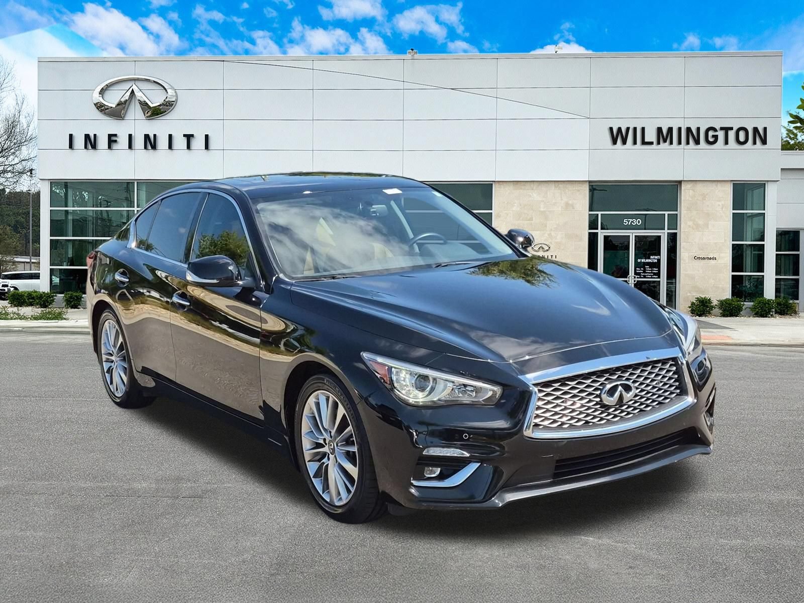 Used 2023 INFINITI Q50 Luxe w/ Cargo Package