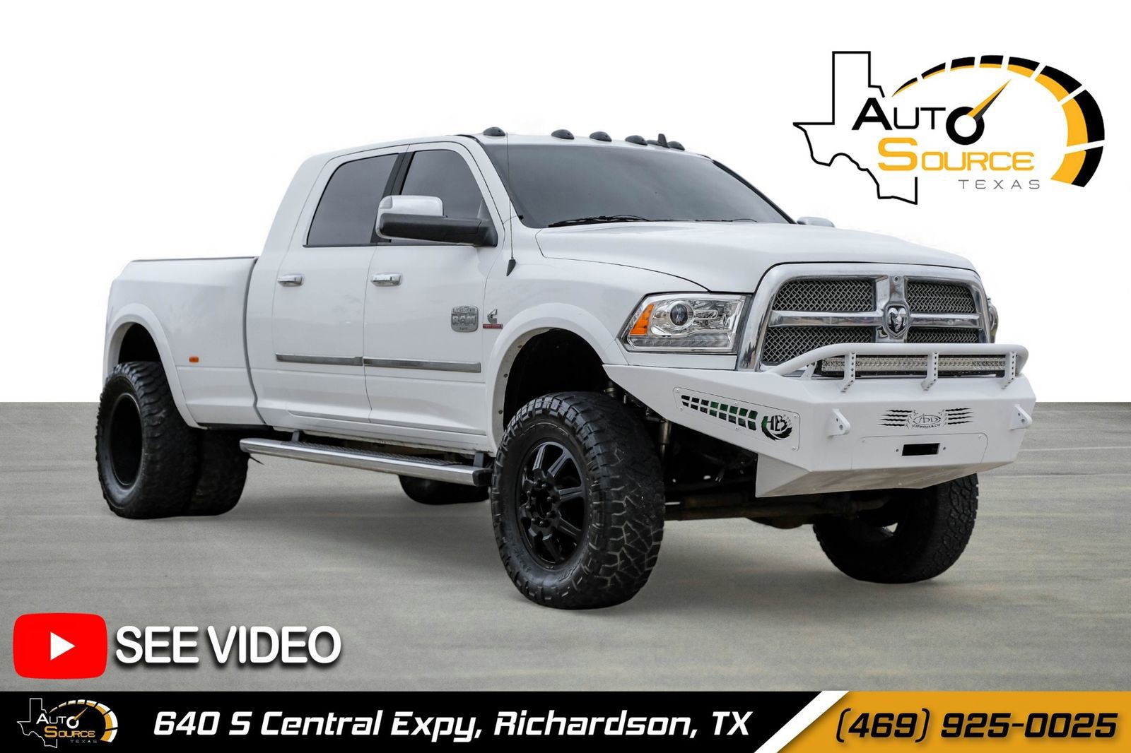 Used 2015 RAM 3500 Laramie Longhorn