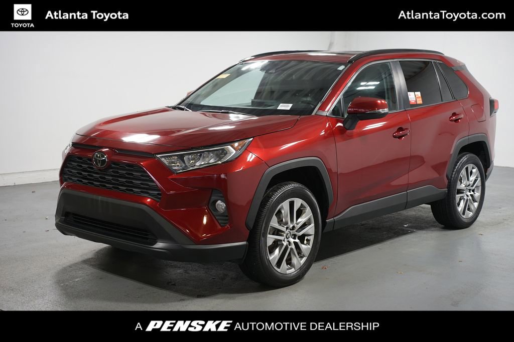 Certified 2021 Toyota RAV4 XLE Premium image 1