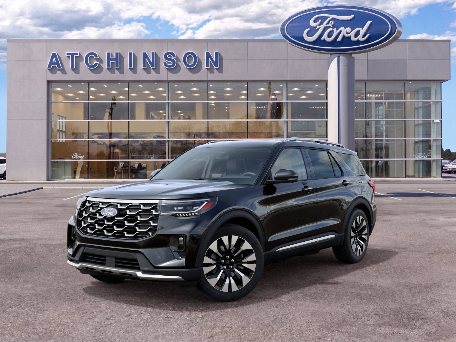 New 2027 Ford Explorer Platinum w/ LUX Leather Package AWD/4WD image 2
