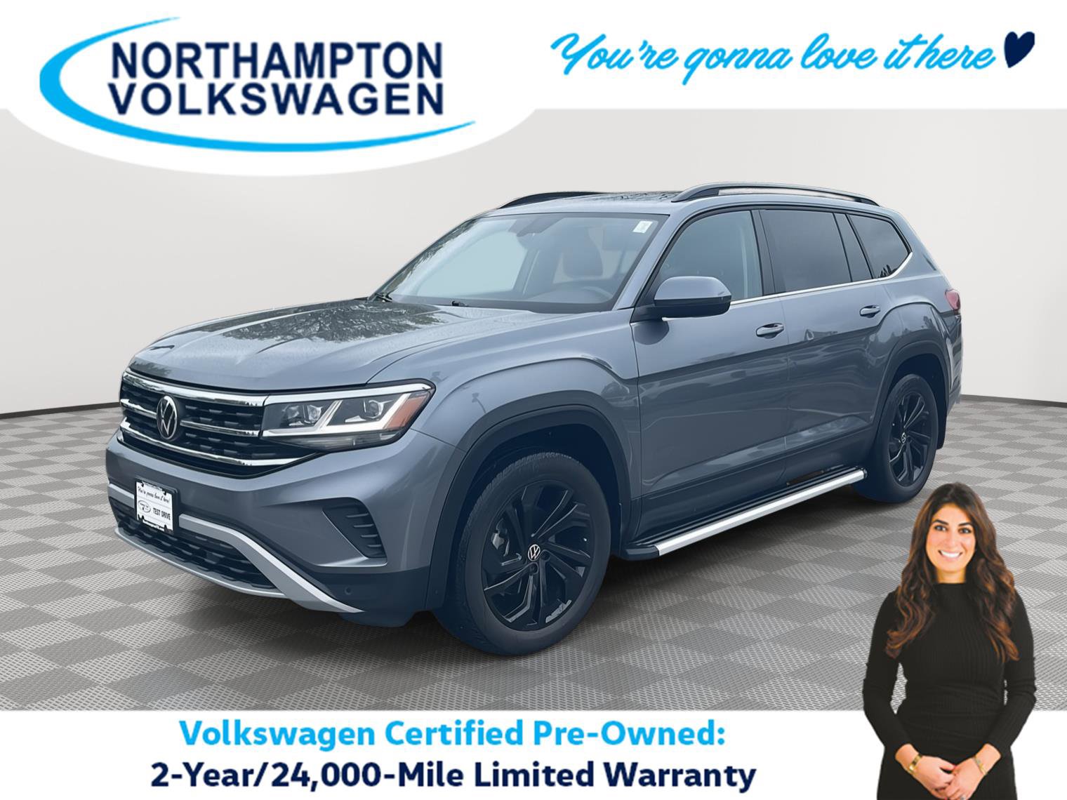 Used 2022 Volkswagen Atlas SE w/ Panoramic Sunroof Package
