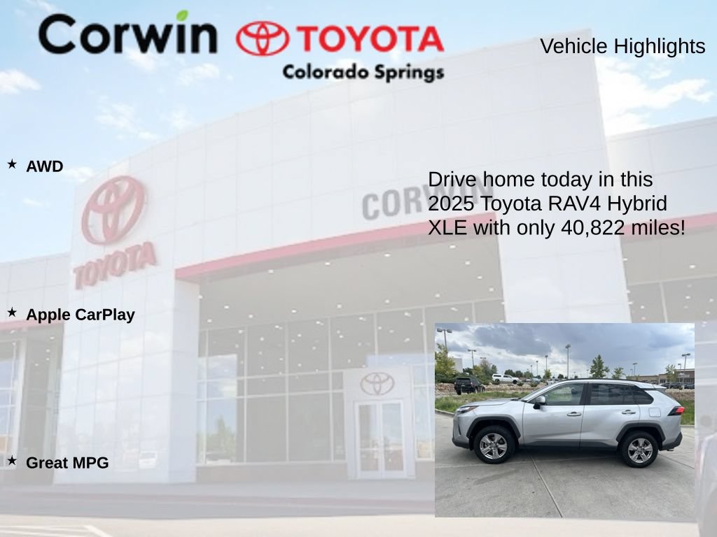 Used 2025 Toyota RAV4 XLE AWD/4WD image 6