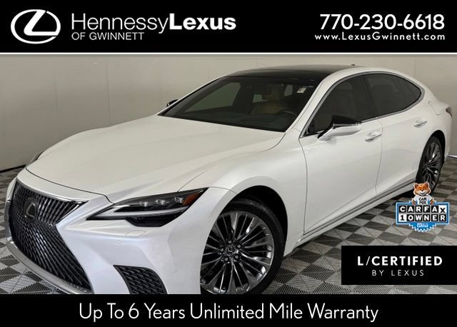 Certified 2022 Lexus LS 500 w/ Interior Upgrade Package