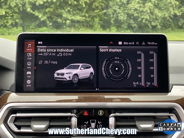 Used 2022 BMW X3 xDrive30i w/ Premium Package image 27