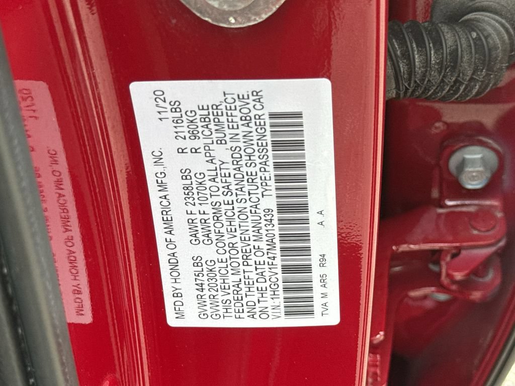 Used 2021 Honda Accord Sport Special Edition image 26