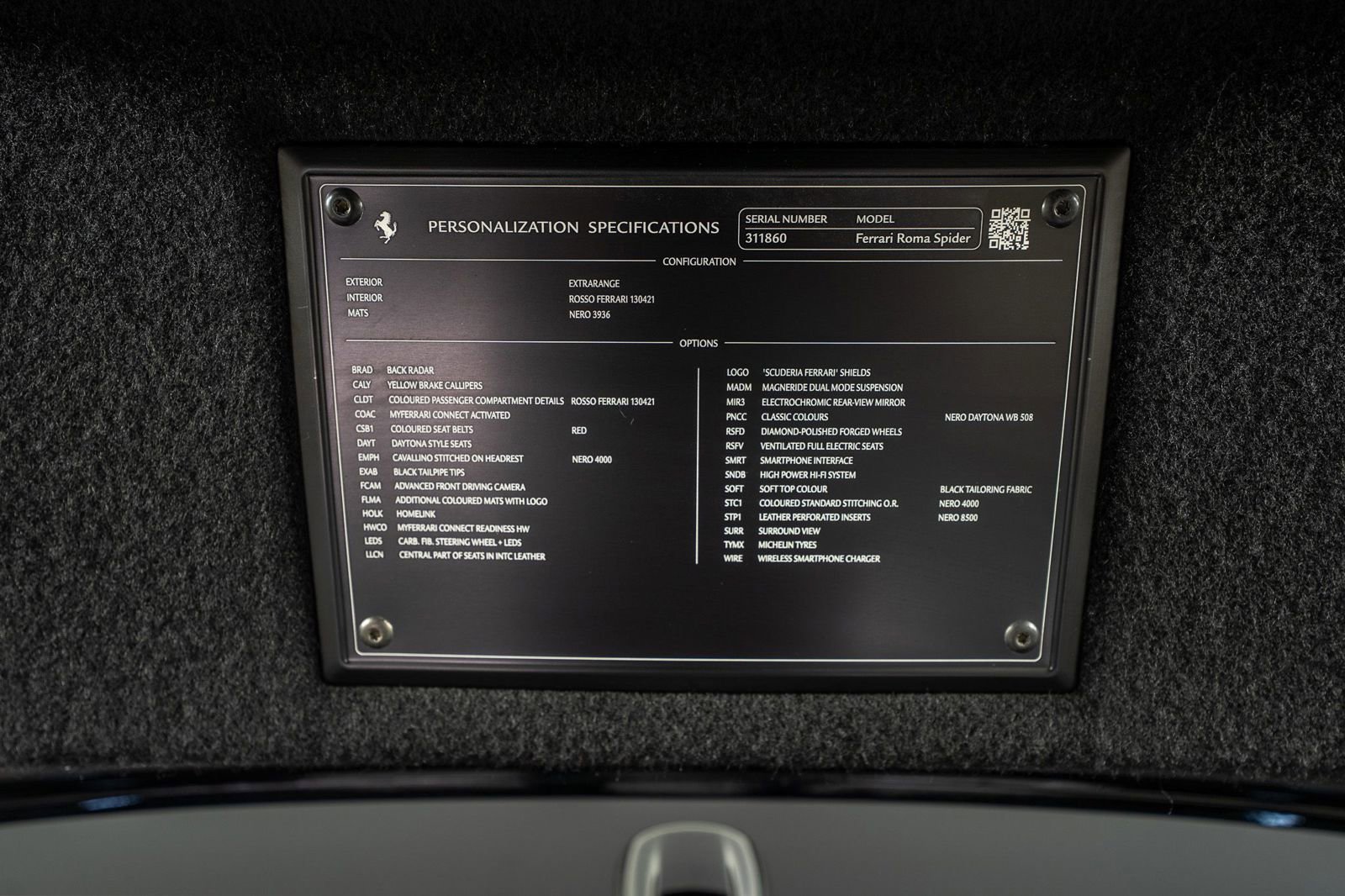 Certified 2025 Ferrari Roma Spider RWD image 27