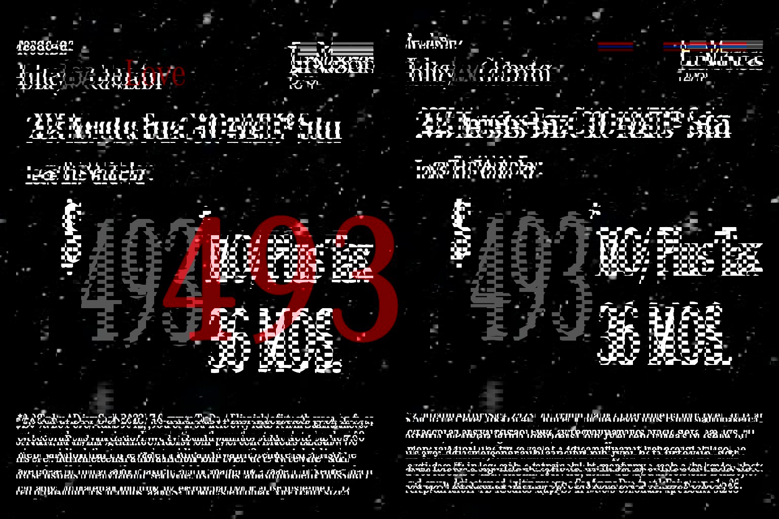 Certified 2025 Mercedes-Benz C 300 4MATIC Sedan image 1