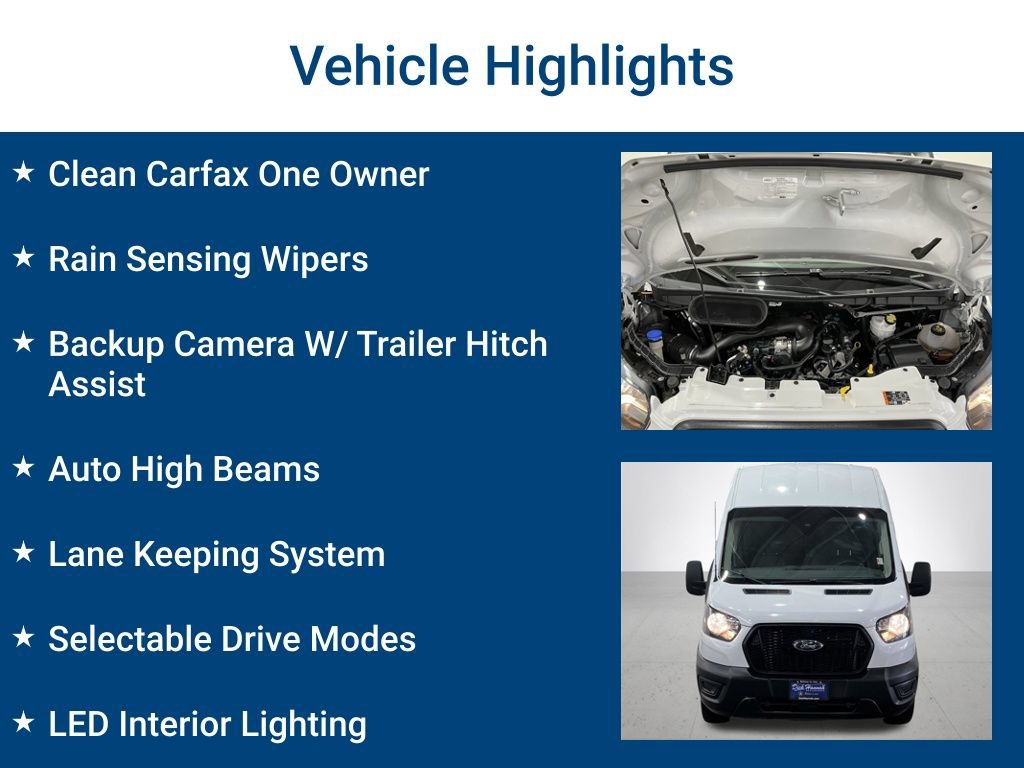 Used 2023 Ford Transit 250 148 High Roof Extended AWD image 3