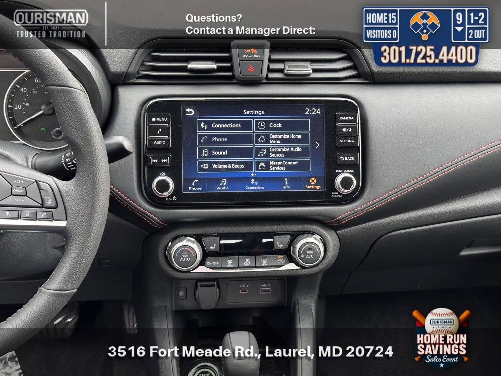 New 2025 Nissan Versa SR w/ Trunk Package FWD image 15