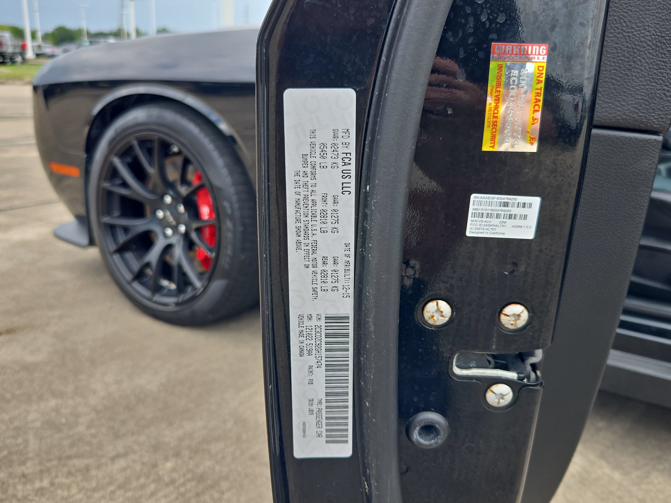 Used 2016 Dodge Challenger SRT Hellcat RWD image 32