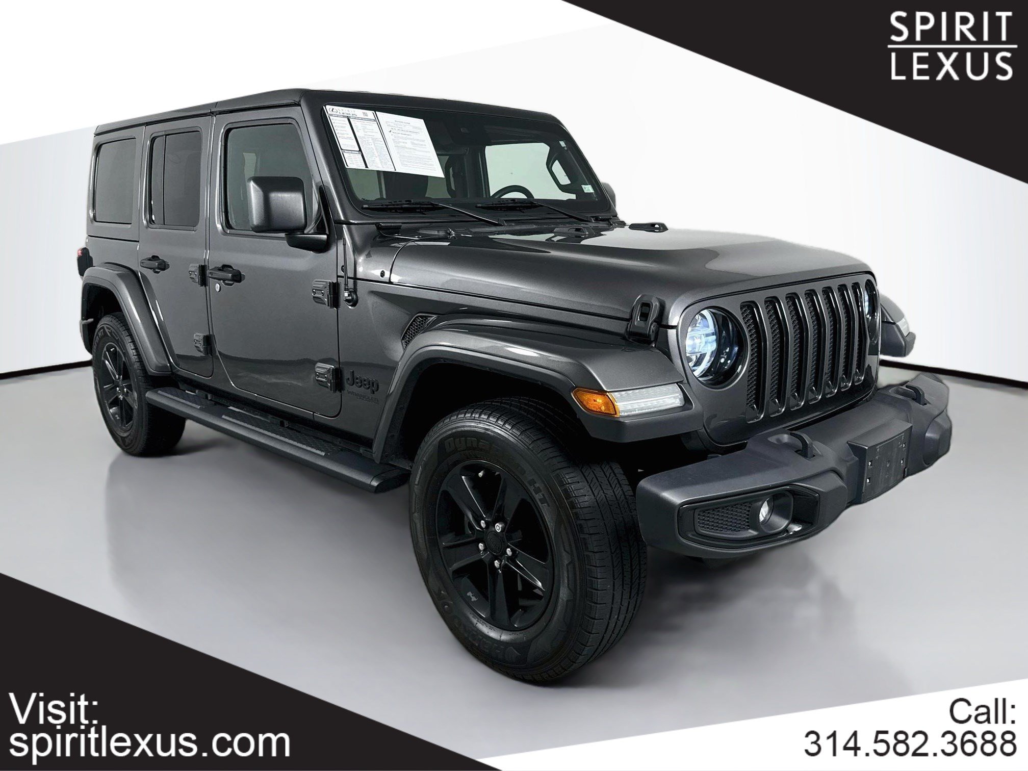 Used 2020 Jeep Wrangler Unlimited Sahara AWD/4WD image 1