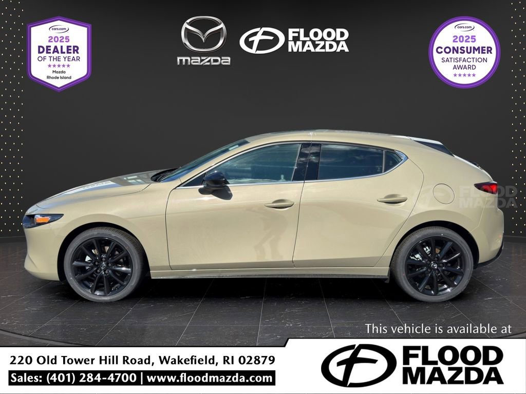 New 2025 MAZDA MAZDA3 Carbon video 2