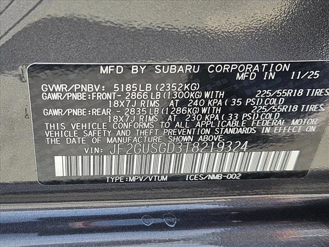 New 2026 Subaru Crosstrek 2.5i Sport image 18