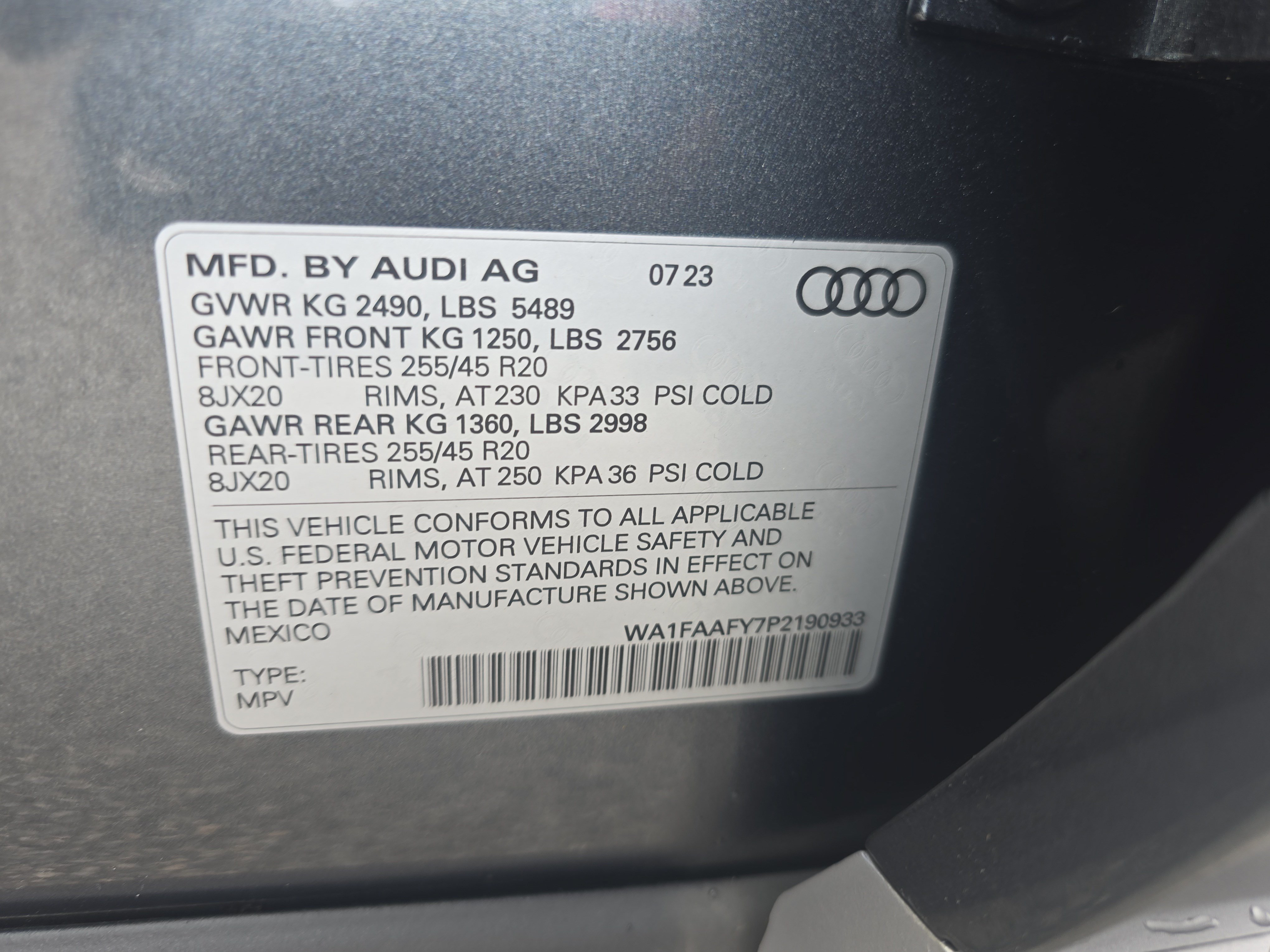 Used 2023 Audi Q5 2.0T Prestige w/ Prestige Package AWD/4WD image 32