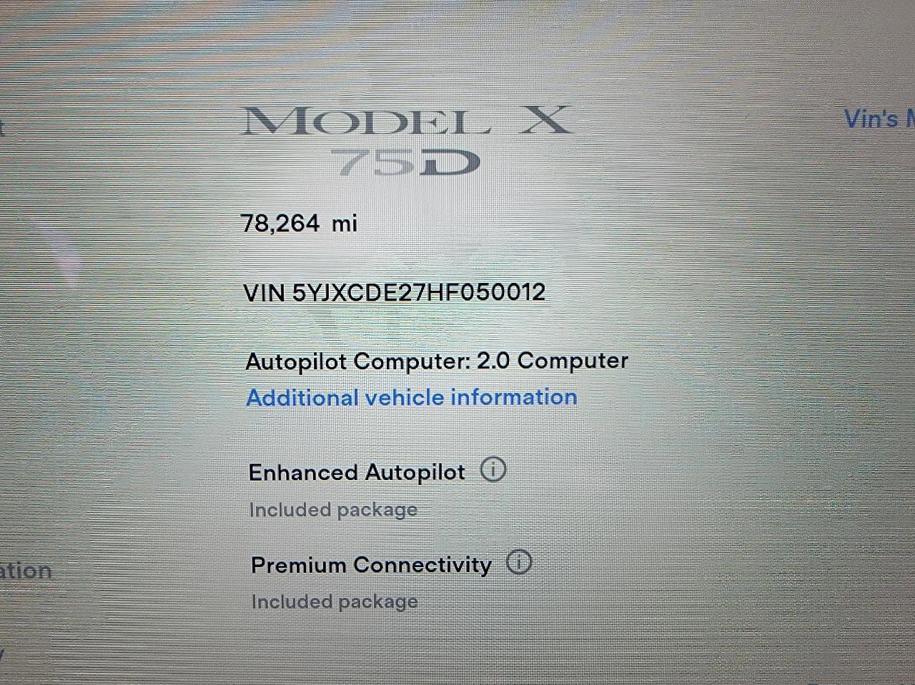 Used 2017 Tesla Model X 75D image 34