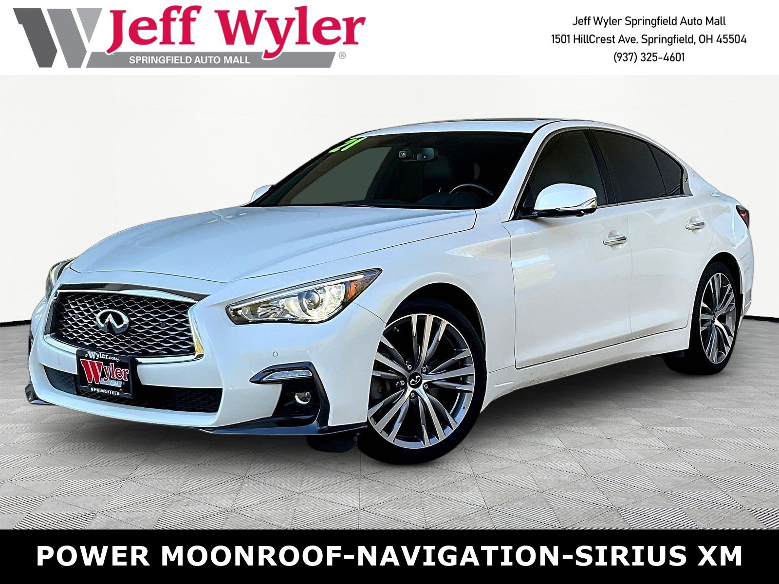 Used 2021 INFINITI Q50 Sensory w/ All Weather Package