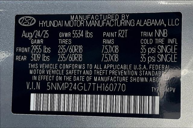 New 2026 Hyundai Santa Fe SEL image 13