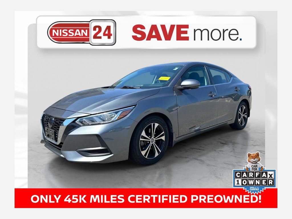 Certified 2020 Nissan Sentra SV