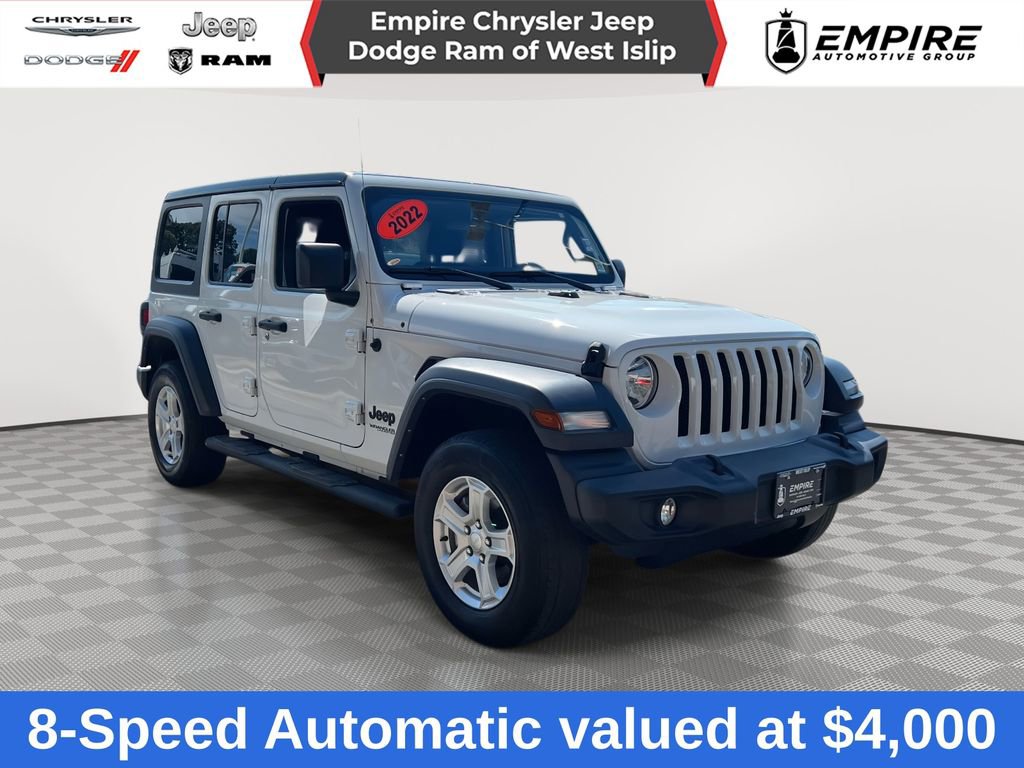 Used 2022 Jeep Wrangler Unlimited Sport