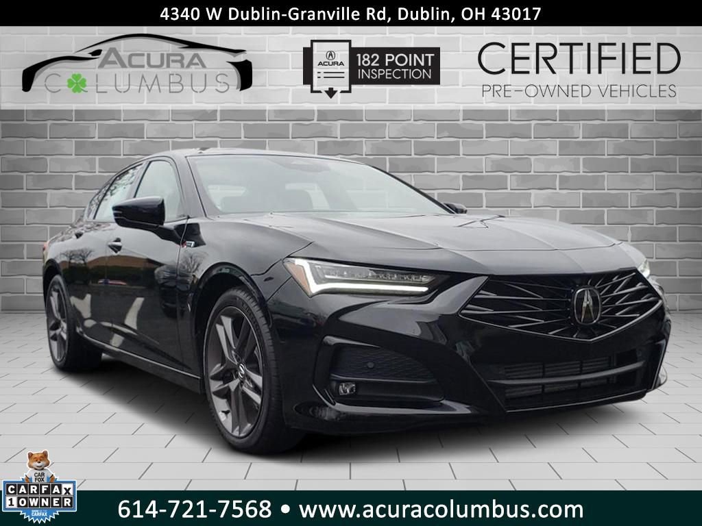 Certified 2025 Acura TLX SH-AWD w/ A-SPEC Pkg image 1