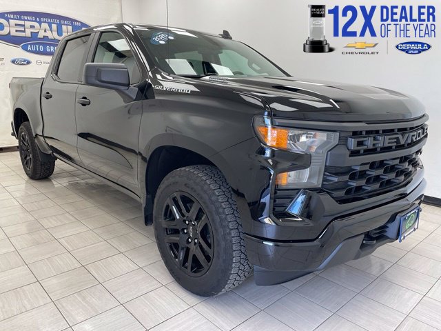 Certified 2025 Chevrolet Silverado 1500 Custom w/ Turbomax Blackout Package