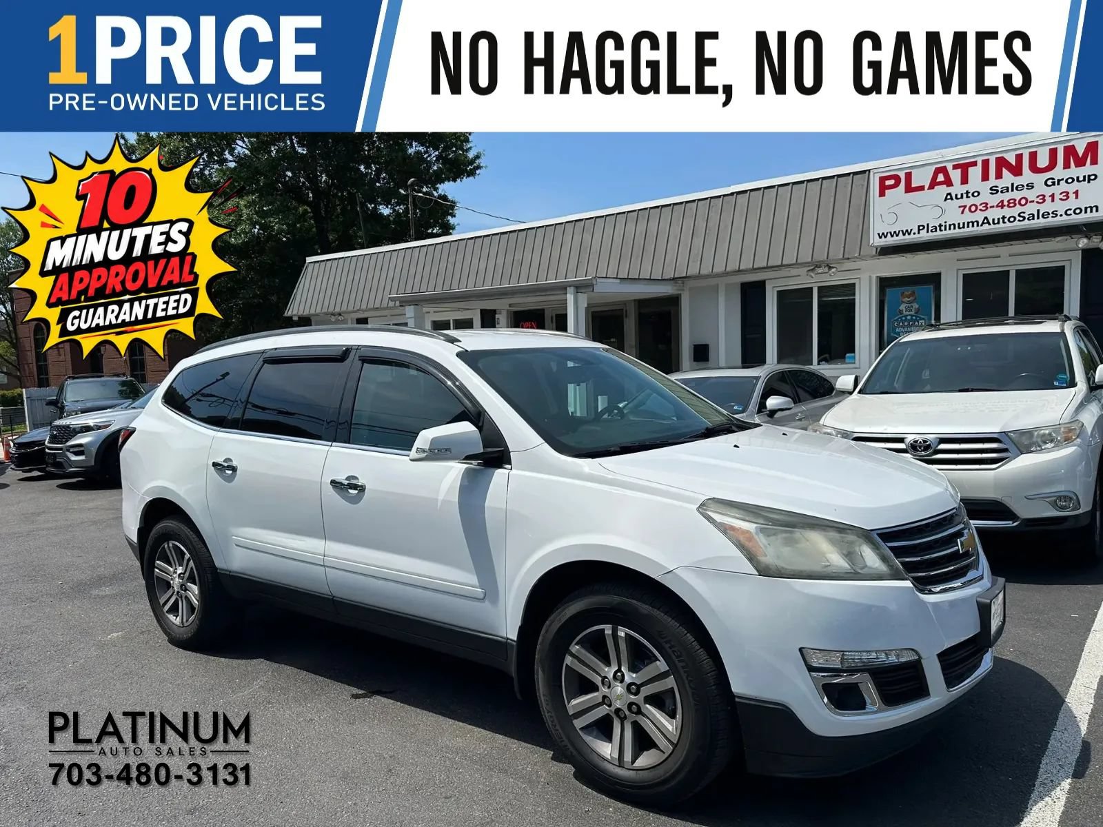 Used 2017 Chevrolet Traverse LT