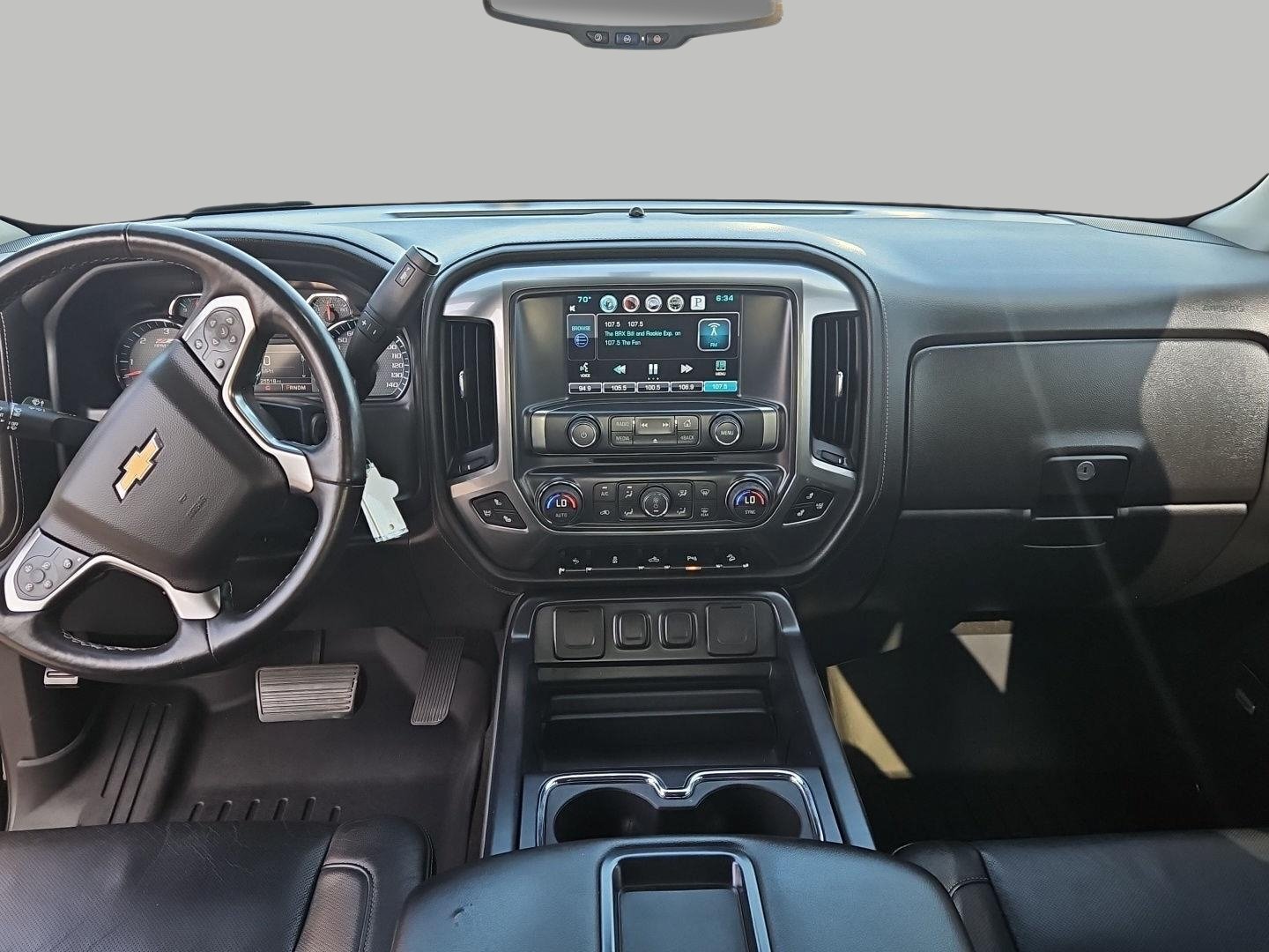 Used 2015 Chevrolet Silverado 1500 LTZ Z71 w/ Midnight Edition AWD/4WD image 12