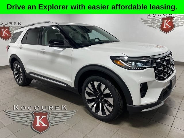 New 2026 Ford Explorer Platinum w/ LUX Leather Package